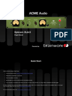 Acme Opticom XLA-3 Manual