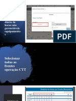 Relatório Diário de Horas Não Gerenciáveis Equipamentos