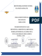 Certificado de Participacin