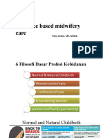 Evidence Based Midwifery Care: Peny Ariani, SST, M.Keb