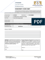 Assessment Cover Sheet: The Imperial College of Australia