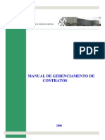 Manual de Gerenciamento de Contratos - SEFAZ - 3 VERSÃO DO MANUAL - 28 02 08