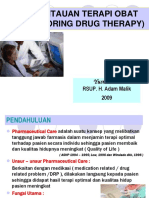 Yanfa Slide Pemantauan Terapi Obat Monitoring Drug Therapy
