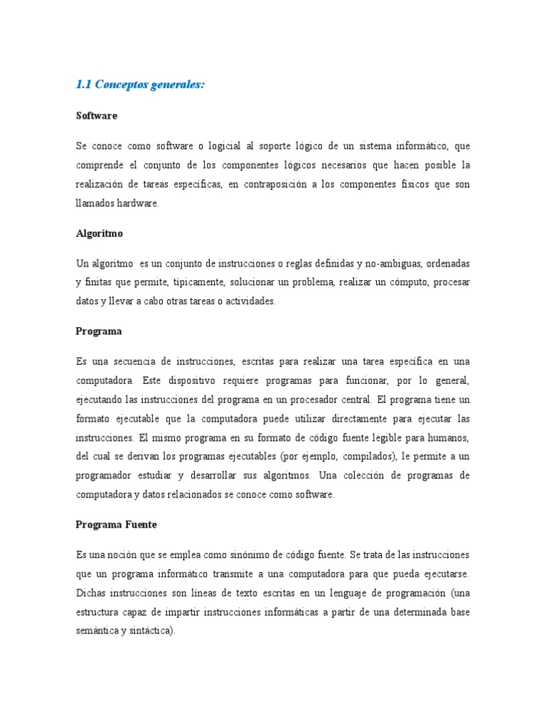 Unidad 1 | PDF | Programa de computadora | Programación