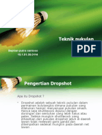 Teknik Pukulan Dropshot Septian Putra Santoso