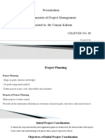 Presentation Fundamentals of Project Management Presented To: Sir Usman Kaleem