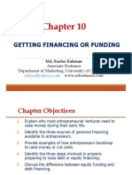 Chapter 10 Getting Finance or Funding