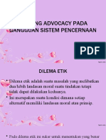 Nursing Advocacy Pada Gangguan Sistem Pencernaan