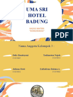 Komunikasi Organisasi Uma Sri Hotel Badung