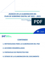 Avances PGD