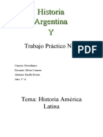 Emilia Rozas - Historia Argentina y Latinoamericana - Trabajo Práctico #4