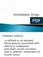 12 Antidiabetic Drugs