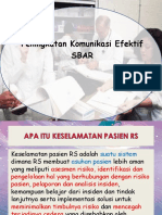 Komunikasi Efektif SBAR