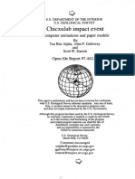 Chicxulub Impact Event: Computer Animations and Paper Models by