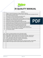 Supplier Quality Manual: Modification