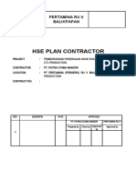 01.HSE Plan-Pemborongan Pekerjaan Good House Keeping Di Area UTL Production