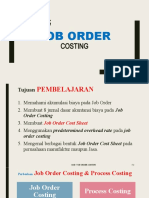Bab 5 - Job Order Costing - Akuntansi Biaya