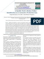 Application of Quality Tools to Reduce Failure Identification in an Automotive Production Line