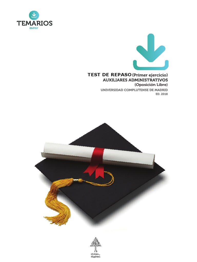 Muestra Test Aux Admtvos UCM 2018 Libres | PDF | Universidad | Presupuesto
