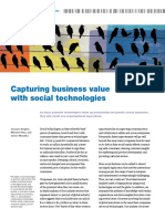 2012 MCK Capturing Business Value With Social Technologies