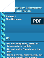 Lecture 3 (Microbiology Laboratory Safety and Rules)