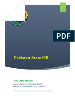 Pakistan State Oil Financial Analysis