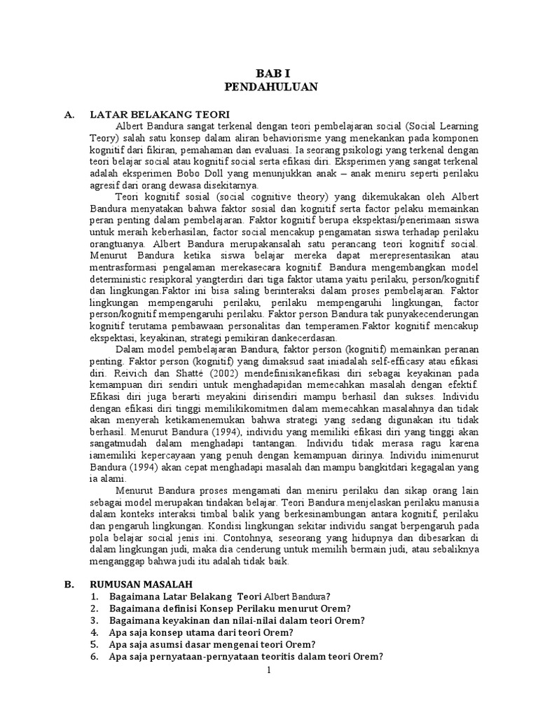 Tugas kelompok 5 promkes teori belajar albert bandura pdf