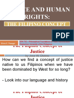 Filipino Concept of HR and Justice