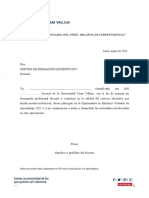 Carta de Compromiso - Apellido