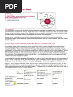 Use of BVC Certification Mark