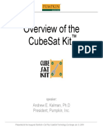 Overview of The Cubesat Kit: Andrew E. Kalman, PH.D President, Pumpkin, Inc
