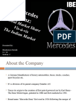 Mercedes-Benz Indian Market Performance