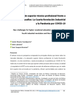 Desafíos ESTP Cuarta Revolución e Industria y Covid