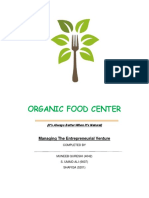 Organic Food Center - Final Business Proposal