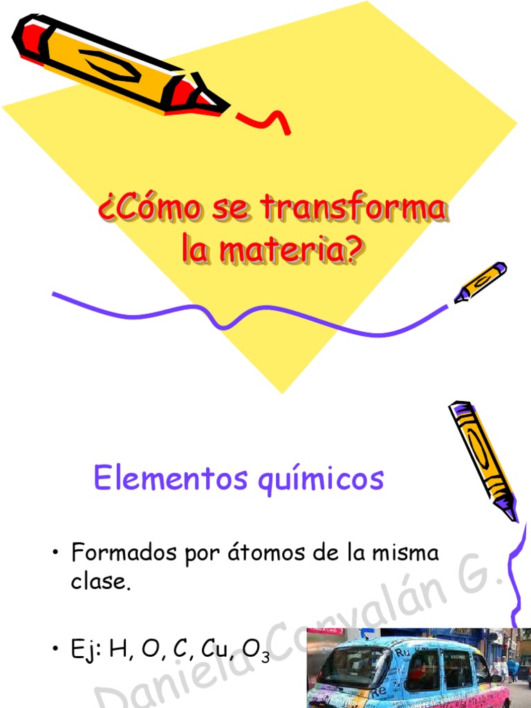 1. Cómo se transforma la materia Compuestos de carbono