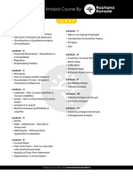 Fundamental Analysis - Index