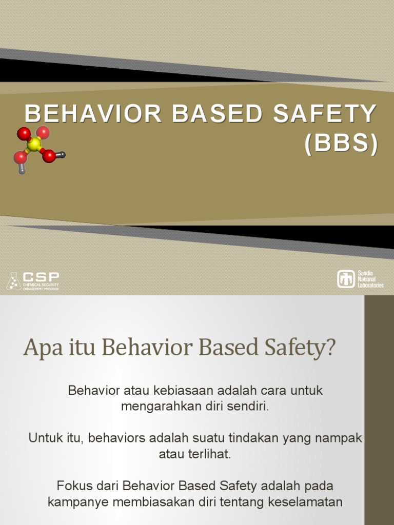 Behavior Based Safety (BBS) | PDF