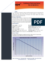 Continuous Fluid Sensor