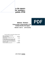 John Deere- Manual Técnico de Reparo- Pulverizador 4730 Ano 2014