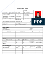 Application Form CGM-1