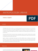 Ii. Antropologjia Urbane