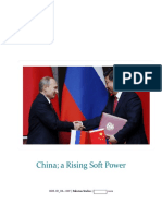 China A Rising Soft Power: BDS-2B - 20L-1369 - Pakistan Studies - , 2021