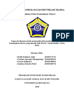 Sosiologi Komunikasi Massa