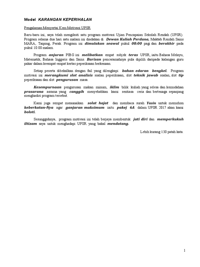 Cikgu Izzudin Kertas 2 Soalan C Koleksi Karangan Terpilih Pdf