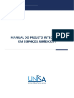 Manual do Projeto Integrador em Serviços Jurídicos I