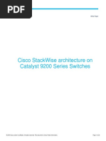 Cisco Catalyst 9200 Series Switches StackWise