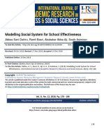 1social System For School Effectiveness