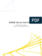 KNIME Server User Guide: KNIME AG, Zurich, Switzerland Version 4.12 (Last Updated On 2021-04-13)