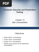 Computer Security and Penetration Testing: Mail Vulnerabilities