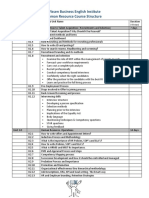 Course Structure Final - HR Wissen